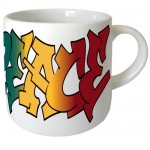 tasse expresso en cramique Peace by Cbkreation