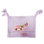 Bonnet enfant Charlotte aux fraises parme